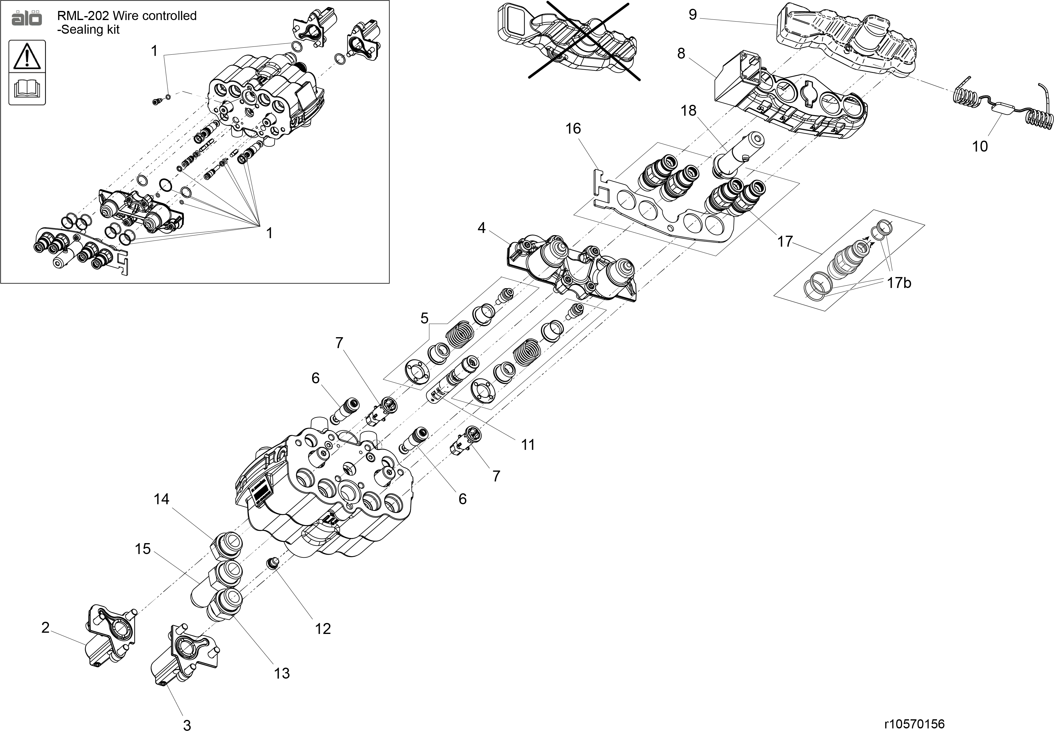 10570156-18 Ventil STM Ergo LS Replaces 10570009-18 - Quicke und 