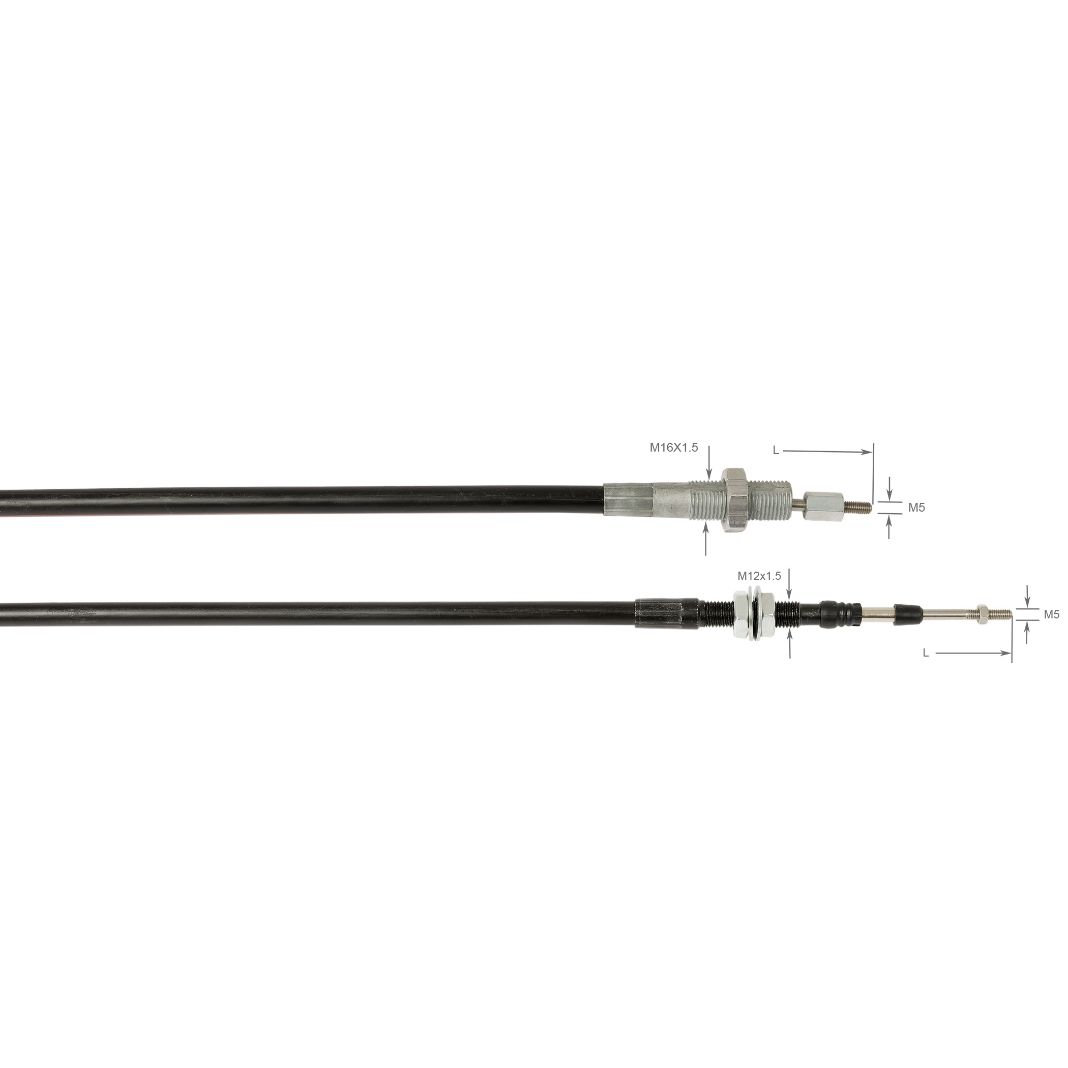 5020313 Control cable L=1200mm - Quicke and Trima Original Spare Parts